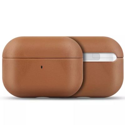 Leather AirPod Pro Case – Brown